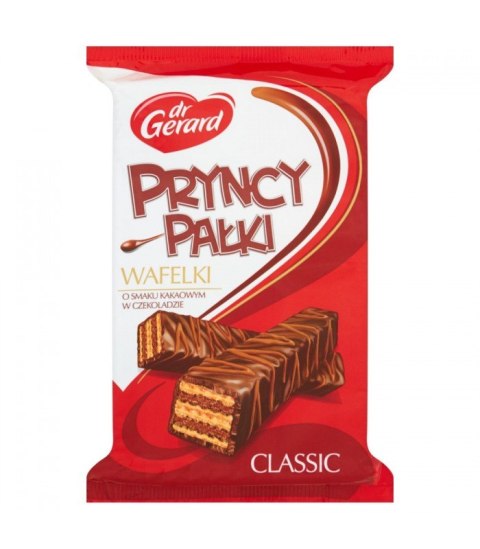 PRYNCYPAŁKI Wafelki z kremem kakaowym w czekoladzie CLASSIC dr Gerard 200G Pasja