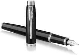 Pióro wieczne (M) PARKER IM BLACK LACQUER CT 1931651, giftbox Parker