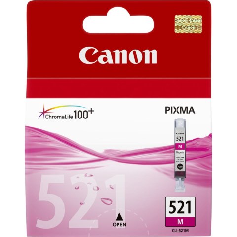 Tusz CANON (CLI-521M) purpurowy 440str 2935B001 iP3600/iP4600/MP540 Canon