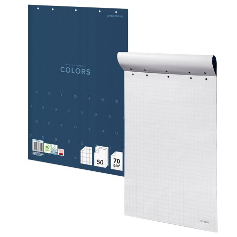 Blok flipchart TOPCOLORS 64X90 50K 70G K25 400169251 Top 2000 Top 2000