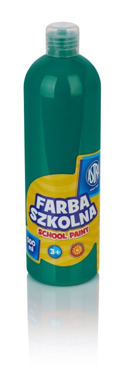 Farba szkolna Astra 500 ml - szmaragdowa, 301112010 (X) Astra