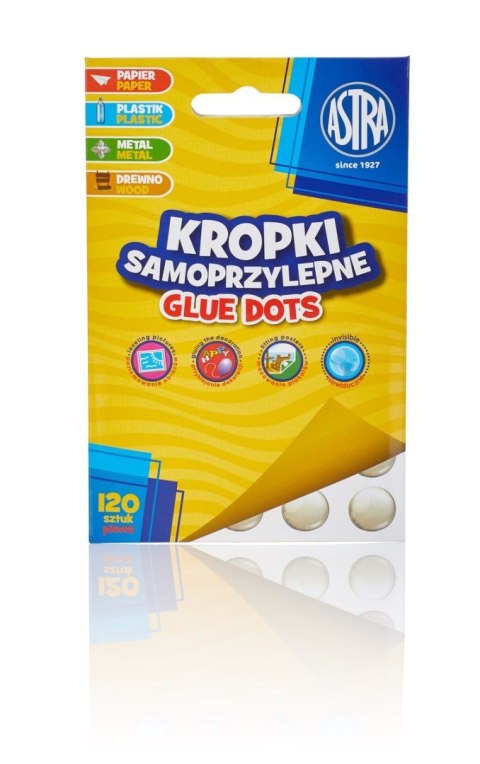 Kropki samoprzylepne Glue dots ASTRA, 401119002 Astra