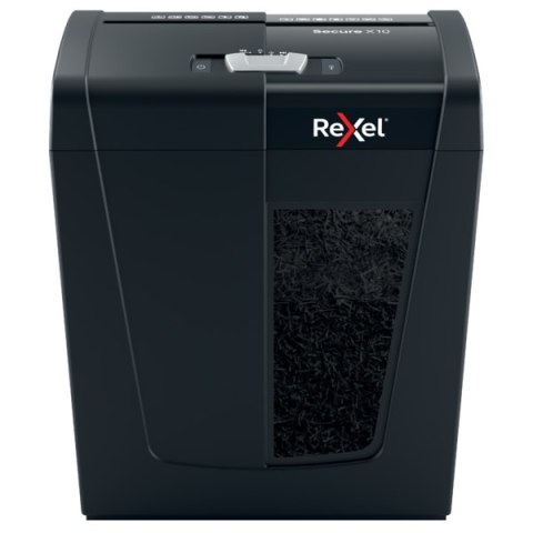 Niszczarka Rexel Secure X10 (P-4), 10 kartek, 18 l kosz, 2020124EU Rexel