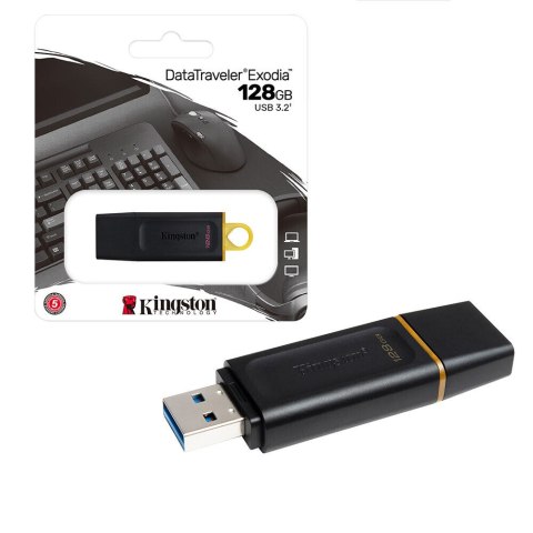 Pamięć Pendrive KINGSTON 128GB USB 3.2 Data Traveler Exodia Kingston