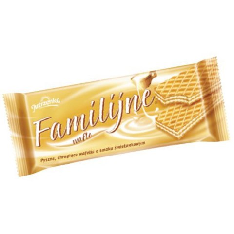 Wafle FAMILIJNE Śmietankowe 180g JUTRZENKA Jutrzenka