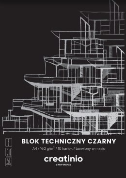 BLOK TECHNICZNY TOP 2000 CREATINIO A3 10K 160G CZARN 400176682 Top 2000