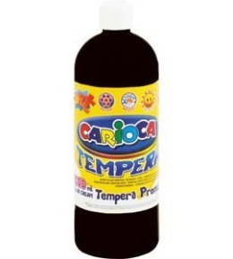 Farba tempera 1000 ml, czarny CARIOCA 170-1443/170-2642 Carioca