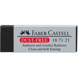 Gumka DUST-FREE czarna FC187121 FABER CASTLE Faber-Castell