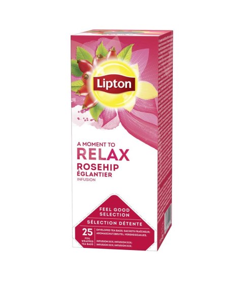 Herbata LIPTON ROSEHIP INFUSION (dzika róża) 25k.fol owocowa Lipton