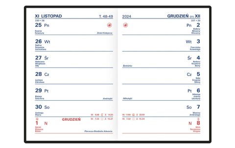 Kalendarz TIK IMPRESS kieszonkowy 2024 (K1) TELEGRAPH Telegraph