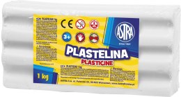 Plastelina Astra 1 kg biała, 303111001 Astra