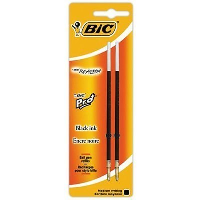 Wkład BIC Atlantis Classic, Soft czarny Blister 2szt, 8924101 Bic