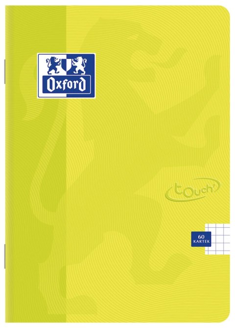 Zeszyt 95x148 48k, kratka, OXFORD, TOUCH 400074879 Oxford