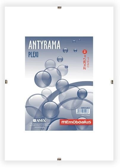 Antyrama plexi A4 210x297mm MEMOBOARDS ANP21x297 Memobe