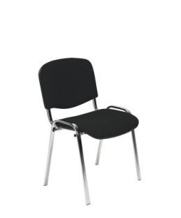 Krzesło konferencyjne ISO chrome C-11/EF019 czarny Nowy Styl Nowy Styl