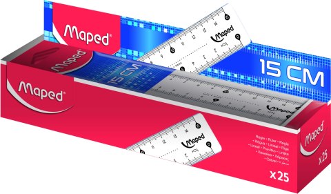 Linijka ESSENTIALS 15cm MAPED 146507 Maped