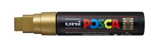 Marker z tuszem pigmentowym PC-17K złoty POSCA UNPC17K/5ZL Posca