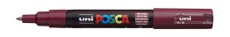 Marker z tuszem pigmentowym PC-1M ciemno-czerwony POSCA UNPC1M/DCCE Posca