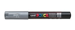Marker z tuszem pigmentowym PC-1M srebrny POSCA UNPC1M/DSR Posca