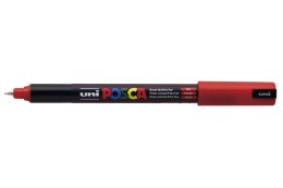 Marker z tuszem pigmentowym PC-1MR czerwony POSCA UNPC1MR/DCE Posca