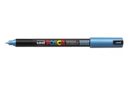 Marker z tuszem pigmentowym PC-1MR metalic niebieski POSCA UNPC1MR/DMETNI Posca