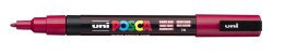 Marker z tuszem pigmentowym PC-3M bordowy POSCA UNPC3M/DBO Posca