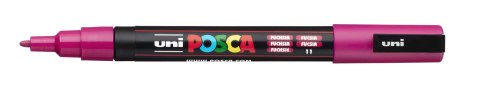 Marker z tuszem pigmentowym PC-3M liliowy POSCA UNPC3M/DLI Posca