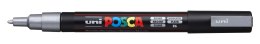 Marker z tuszem pigmentowym PC-3M srebrny POSCA UNPC3M/DSR Posca