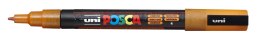 Marker z tuszem pigmentowym PC-3ML brokatowy pomarańczowy POSCA UNPC3ML/DPO Posca