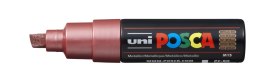 Marker z tuszem pigmentowym PC-8K metalic czerwony POSCA UNPC8K/6METCE Posca