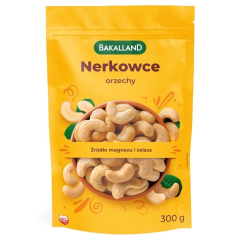 Orzechy nerkowca 300g BAKALLAND Bakalland