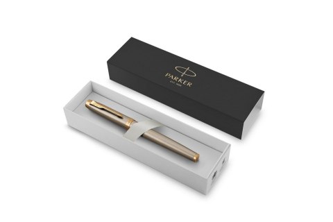 Pióro wieczne (F) PARKER IM BRUSHED METAL GT 1931649, giftbox Parker