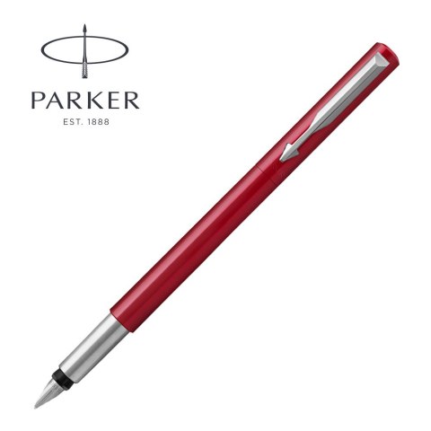 Pióro wieczne (F) VECTOR XL RED, PARKER 2130435 , giftbox Parker