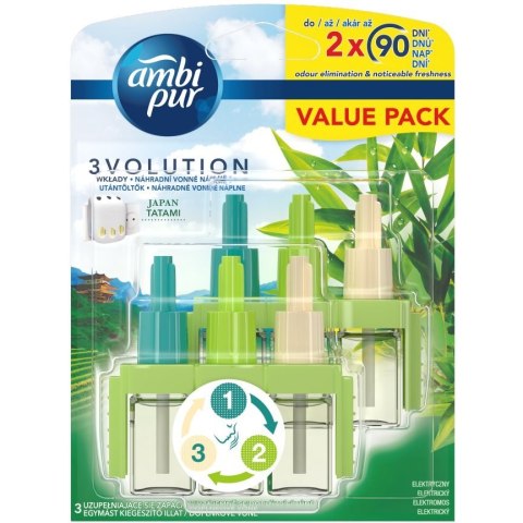 AMBI PUR Wkłady do odświeżacza 3volution Japan Essence 2x20ml 1150121 Ambi Pur