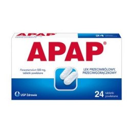 APAP, Paracetamol 500 mg, 24 tabletki Pronto