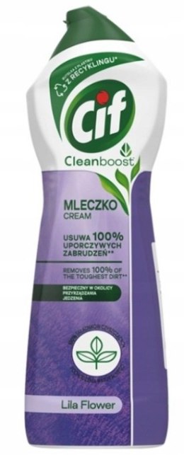 CIF Mleczko czyszczące 780ml Lila Flower mikrokryształki 809835 Cif