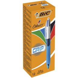 Długopis BIC 4 Colours Grip mix AST, 8871361 Bic