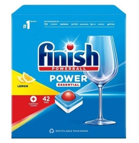 FINISH Tabletki do zmywarki POWER Essential Cytrynowy 42 szt. 11346 Finish