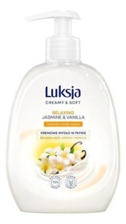 LUKSJA Mydło w płynie z dozownikiem 500 ml Jaśmin & Vanilia 8919 Luksja