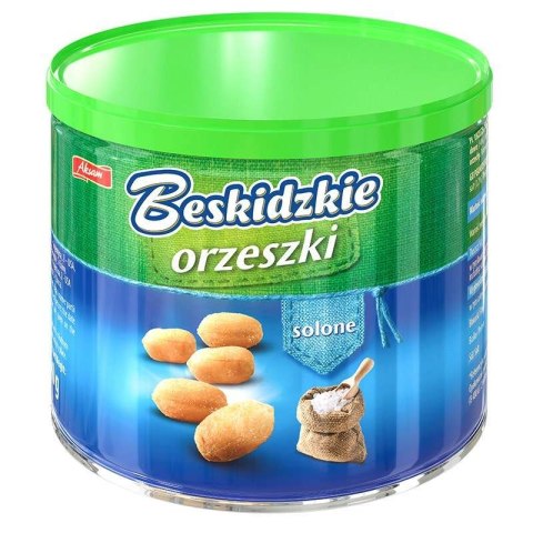 Orzeszki ziemne solone BESKIDZKIE 140g puszka Beskidzikie