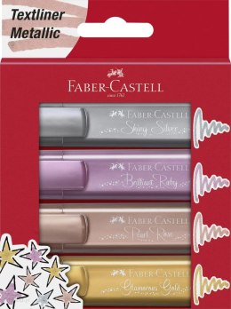 Zakreslacz 1546 metaliczny 4 kolory FC 154640 Faber-Castell