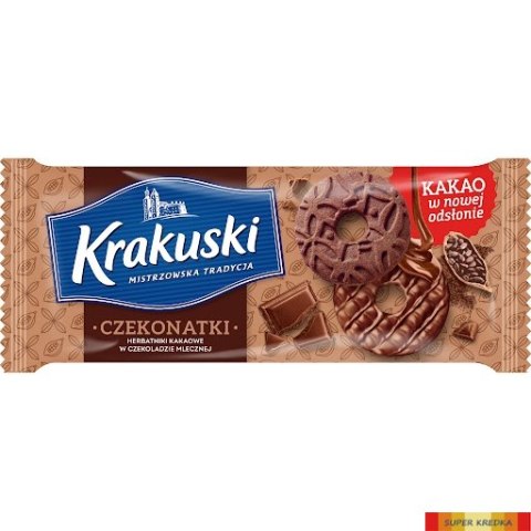 Ciastka BAHLSEN KRAKUSKI CZEKONATKI 165g Krakuski