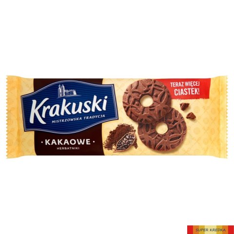 Ciastka BAHLSEN KRAKUSKI KAKAOWE 163g Krakuski