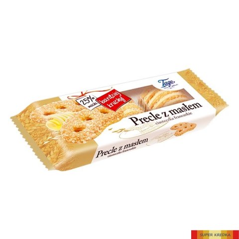 Ciastka Precle francuskie z masłem TAGO 135g Tago