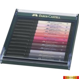 Cienkopisy PITT ARTIST PEN BRUSH 12szt kol. SKIN 267424 FABER-CASTELL Faber-Castell