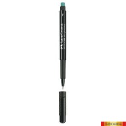 Foliopis z gumką OHP MULTIMARK F 0.6 czarny 10szt FABER-CASTELL 151399 Faber-Castell