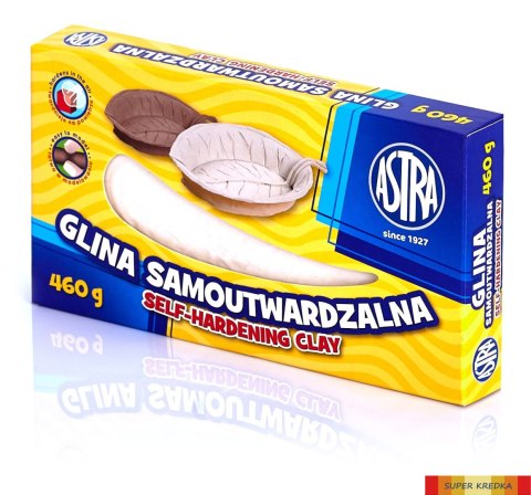 Glina samoutwardzalna Astra 460g - biała, 83810908 Astra