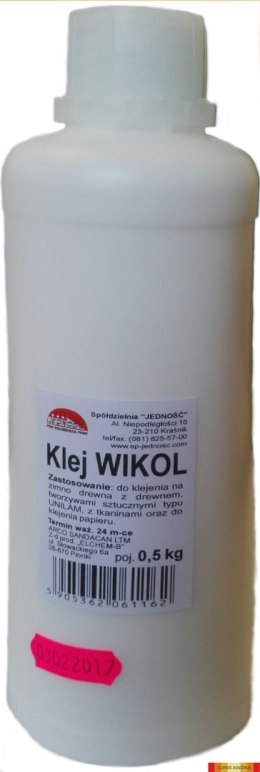 Klej WIKOL 500g butelka JEDNOŚĆ Jedność