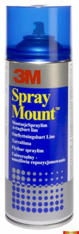 Klej_w sprayu 3M Spraymount (UK7874/11), uniwersalny, 400ml Scotch 3M