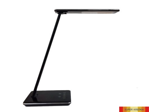 Lampka biurkowa UNILUX LINKA LED czarna, 400124484 Unilux